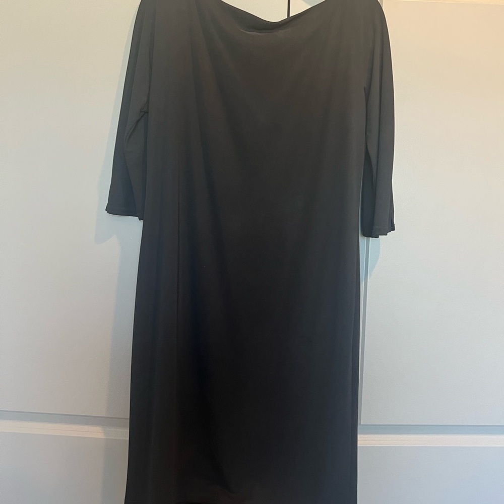 Onyx Nite Black Long Sleeve Dress